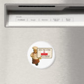 Aimant Le Chef Dit Embrasser Le Cuisinier Polonais (In Situ (Lave-vaisselle))