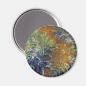 Aimant Le chemin à travers les iris par Claude Monet (Recto/Verso)