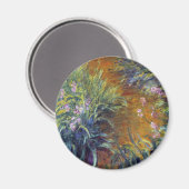 Aimant Le chemin à travers les Irises par Claude Monet (Recto/Verso)