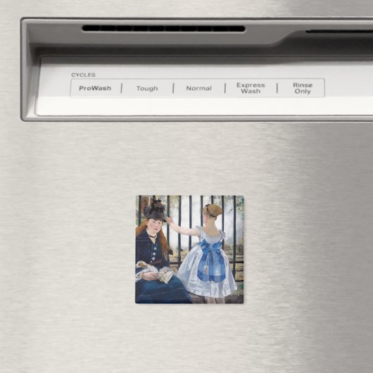 Aimant Le Chemin de fer, Edouard Manet (In Situ (Lave-vaisselle))