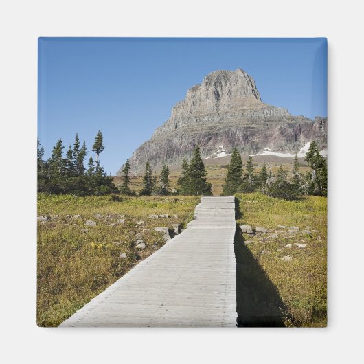 Aimant Le chemin vers la vue sur le lac Caché (Devant)