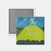 Aimant Le Cheval Blanc à Somerset 2011 (Recto/Verso)