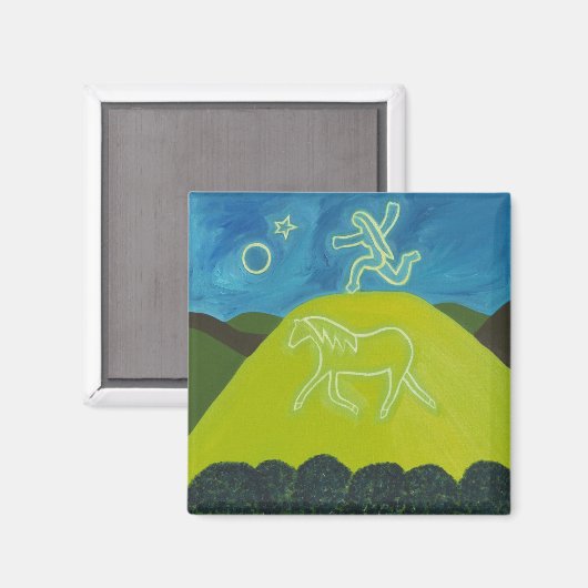 Aimant Le Cheval Blanc à Somerset 2011 (Recto/Verso)