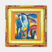 Aimant Le Cheval Bleu par Franz Marc (Devant)