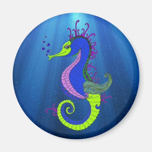 Aimant Le cheval de mer confiant (Devant)