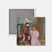 Aimant Le chevalier blessé (Recto/Verso)