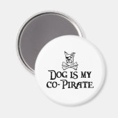 Aimant Le chien est mon copain (Recto/Verso)