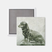 Aimant Le chien Jacob (Recto/Verso)