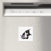 Aimant Le chien l'a fait Chat (In Situ (Lave-vaisselle))