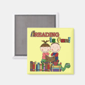 Aimant Le chiffre lecture de bâton d'enfants est (Recto/Verso)