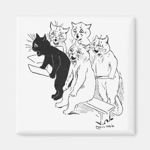 Aimant Le choeur de chat