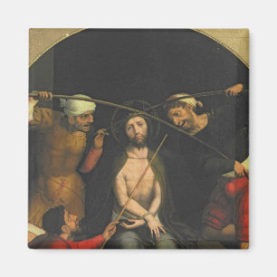 Aimant Le Christ a couronné avec des épines