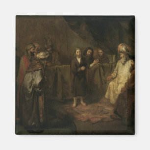 Aimant Le Christ Enfant dans le Temple