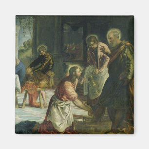 Aimant Le Christ lavant les pieds des disciples, c.1547