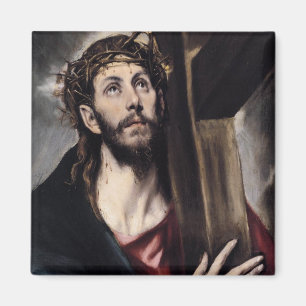Aimant Le Christ portant l'aimant croisé
