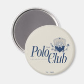 Aimant Le Club White Lotus Polo (Recto/Verso)