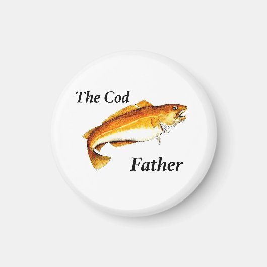 Aimant Le Cod Père idéal de pêche présent. (Devant)