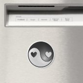 Aimant le coeur du yin yang (In Situ (Lave-vaisselle))