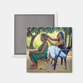 Aimant Le Coiffeur 2001 (Recto/Verso)