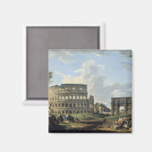Aimant Le Colisée et l'Arc de Constantin (Recto/Verso)