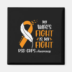 Aimant Le combat de ma femme est mon combat Rsd Crps sens