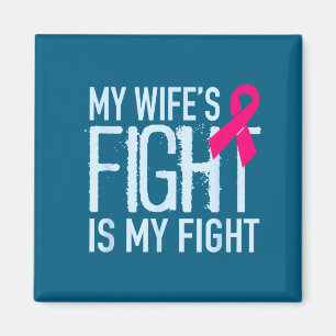 Aimant Le combat de ma femme est mon combat soutien contr