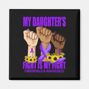 Aimant Le combat de ma fille est mon combat Sensibilisati