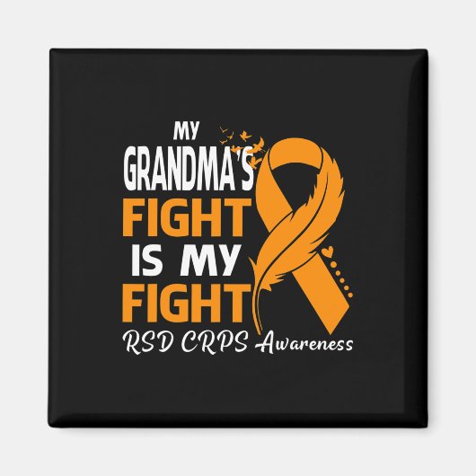 Aimant Le combat de ma grand-mère est mon combat Crps Rsd (Devant)