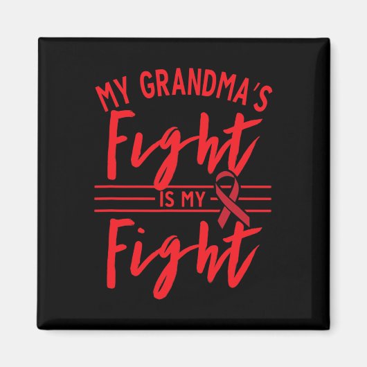 Aimant Le combat de ma grand-mère est mon combat Sensibil (Devant)