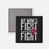 Aimant Le combat de ma mère est mon combat Anémie faucill (Recto/Verso)