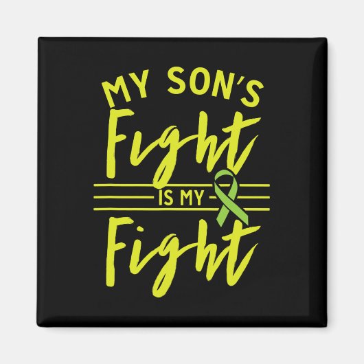 Aimant Le combat de mon fils est ma lutte Conscience des (Devant)