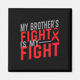 Aimant Le combat de mon frère est mon combat Sensibilisat