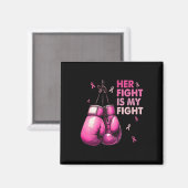 Aimant Le combat est mon combat Boxe Gants de la boxe du (Recto/Verso)