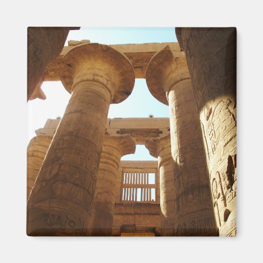 Aimant Le complexe du temple de Karnak à Thèbes, Egypte (Devant)