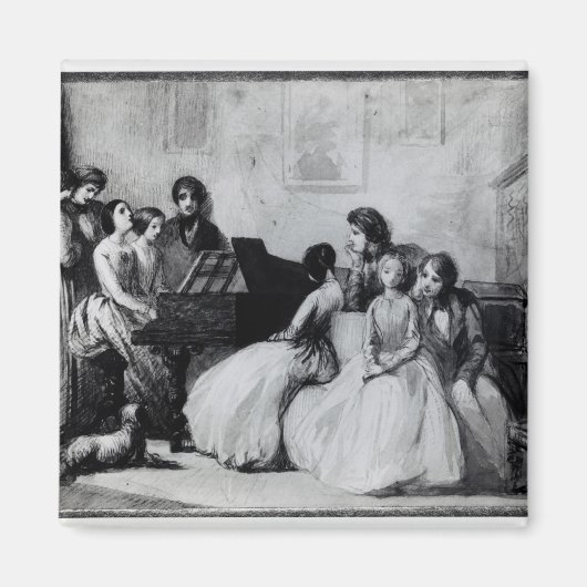 Aimant Le Concert De La Salle De Dessin (Devant)