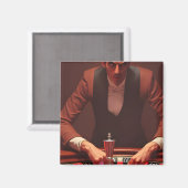 Aimant Le concessionnaire Vampire Casino (Recto/Verso)