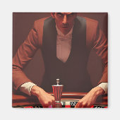 Aimant Le concessionnaire Vampire Casino (Devant)