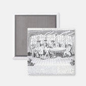 Aimant Le Concile de Guerre en 1756 (Recto/Verso)