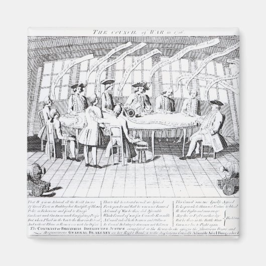 Aimant Le Concile de Guerre en 1756 (Devant)