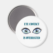 Aimant Le Contact Oeil Est Surévalué (Recto/Verso)