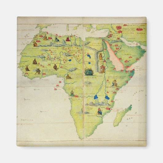 Aimant Le continent africain (Devant)