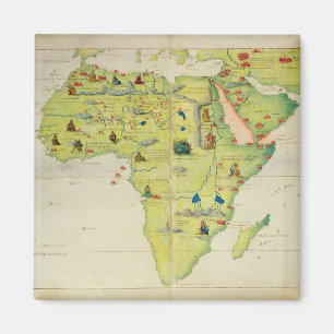 Aimant Le continent de l'Afrique