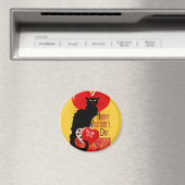 Aimant Le Conversation Noir Saint Valentin (In Situ (Lave-vaisselle))