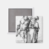 Aimant Le Cook et sa femme (Recto/Verso)