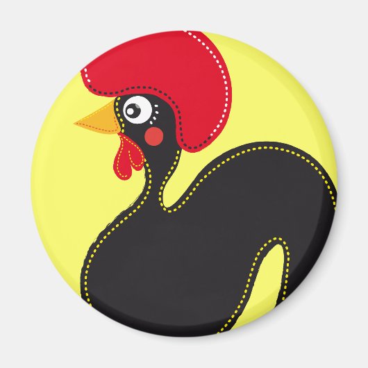 Aimant le Coq du Portugal (Devant)