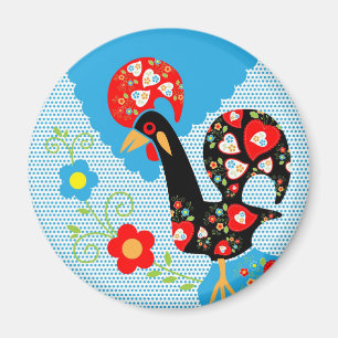 Aimant Le coq portugais de Barcelos