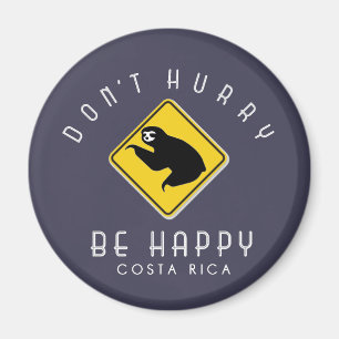 Aimant Le Costa Rica ne se dépêchent pas soit bleu