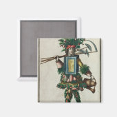 Aimant Le costume du jardinier (Recto/Verso)