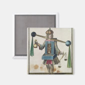 Aimant Le costume du mineur (Recto/Verso)