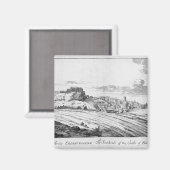 Aimant Le côté sud du château d'Édimbourg (Recto/Verso)